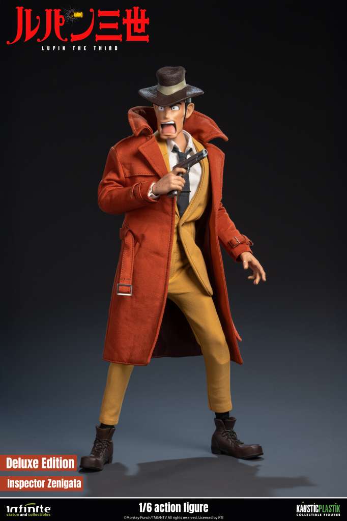 Lupin the 3rd The Italian Adventure Inspector Zenigata Koichi 1/6 Scale Action Figure Deluxe Edition