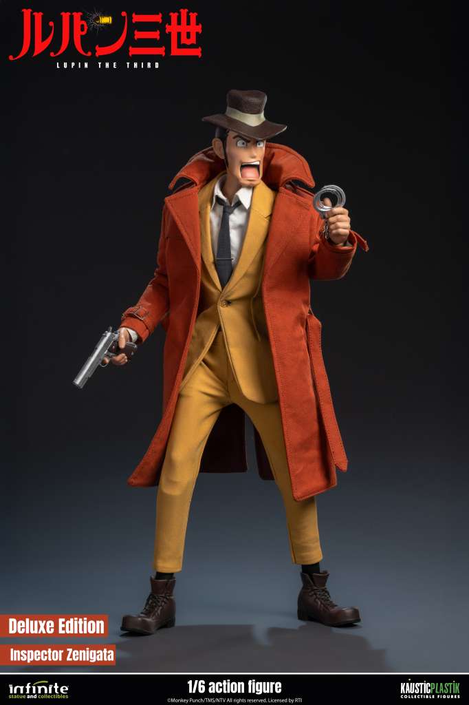 Lupin the 3rd The Italian Adventure Inspector Zenigata Koichi 1/6 Scale Action Figure Deluxe Edition