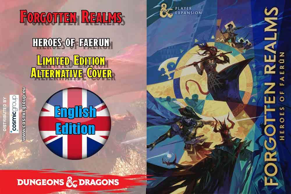 Dungeons & Dragons - Forgotten Realms - Heroes of Faerûn alternate cover