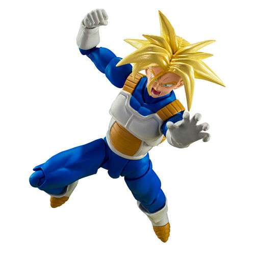 Dragon Ball Z Super Saiyan Trunks oändlig latent superkraft SH Figuarts rerun