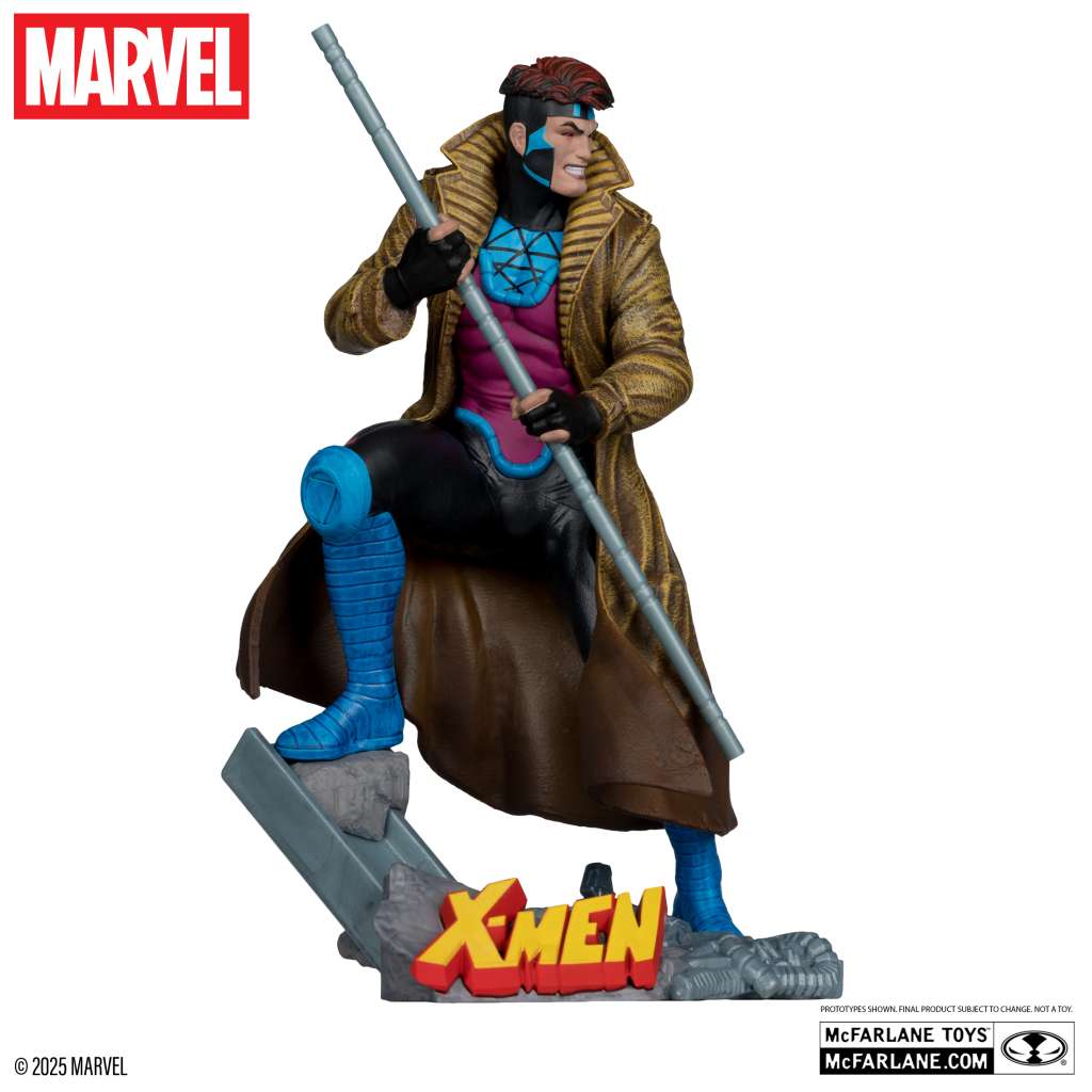 Marvel kollektion 1:10 wv6 Gambit (X-men #1) figur