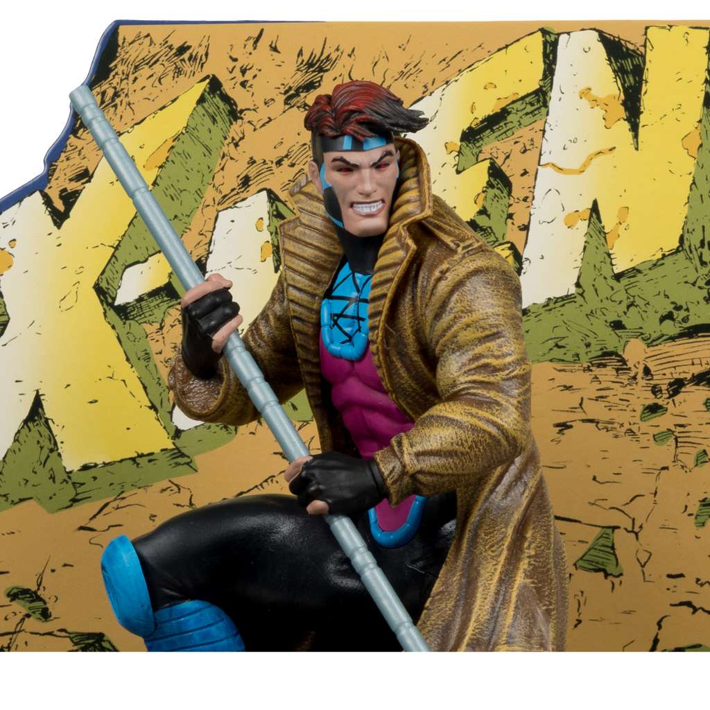 Marvel kollektion 1:10 wv6 Gambit (X-men #1) figur