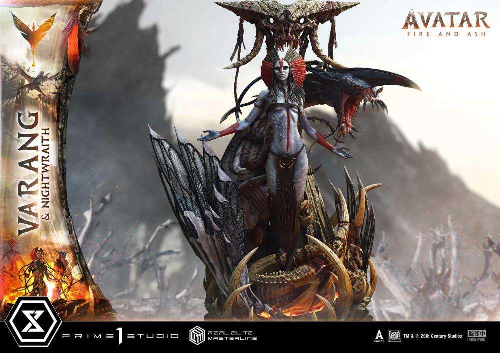 Avatar: Fire and Ash Varang & Nightwraith Avatar Legacy Collection 1/4 Figur
