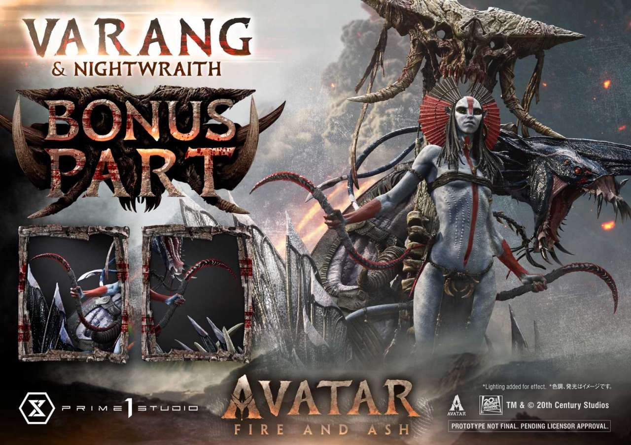 Avatar eld och aska Varang & Nightwraith avatar arv samling bonus version 1/4 Figur