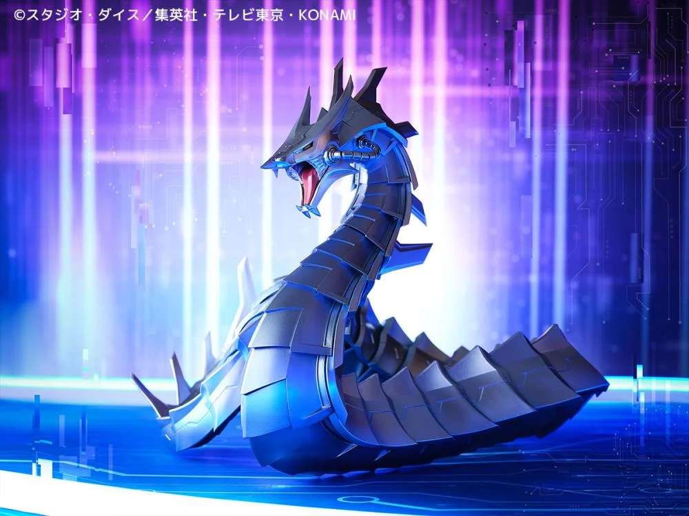 Yugiho! cyber dragon stor figur