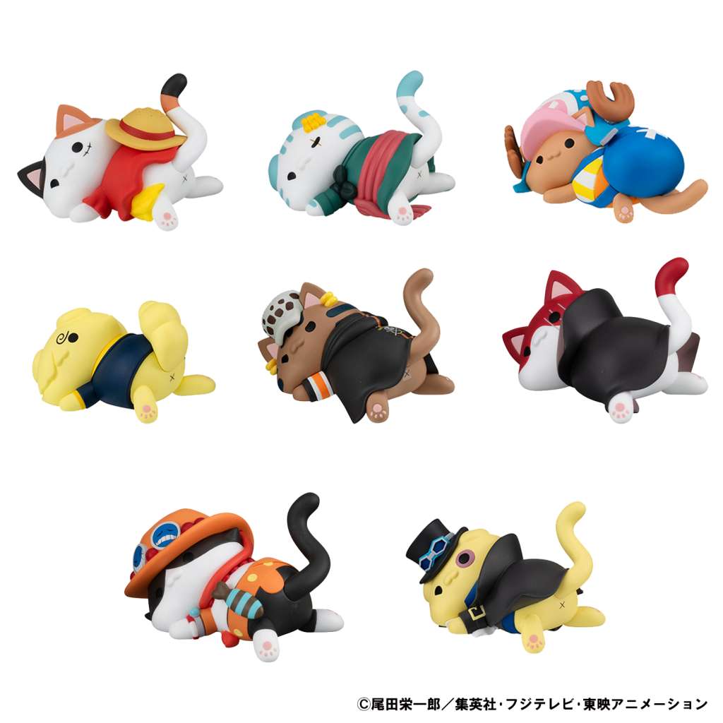 One Piece nyan piece stickie mega kat projekt display (8)