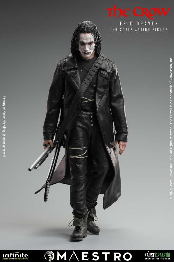 Kråkan Eric Draven 1/6 lyxig Action Figur standardutgåva