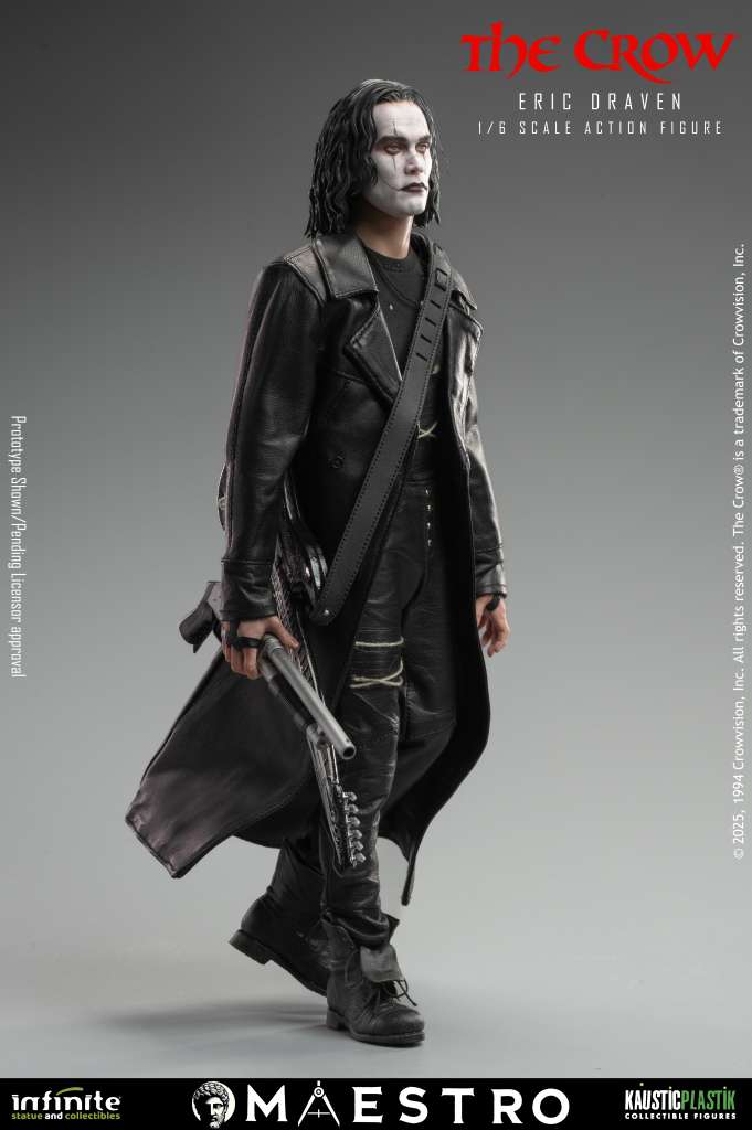 Kråkan Eric Draven 1/6 lyxig Action Figur standardutgåva