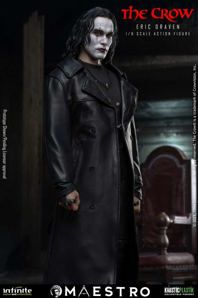 Kråkan Eric Draven 1/6 lyxig Action Figur standardutgåva