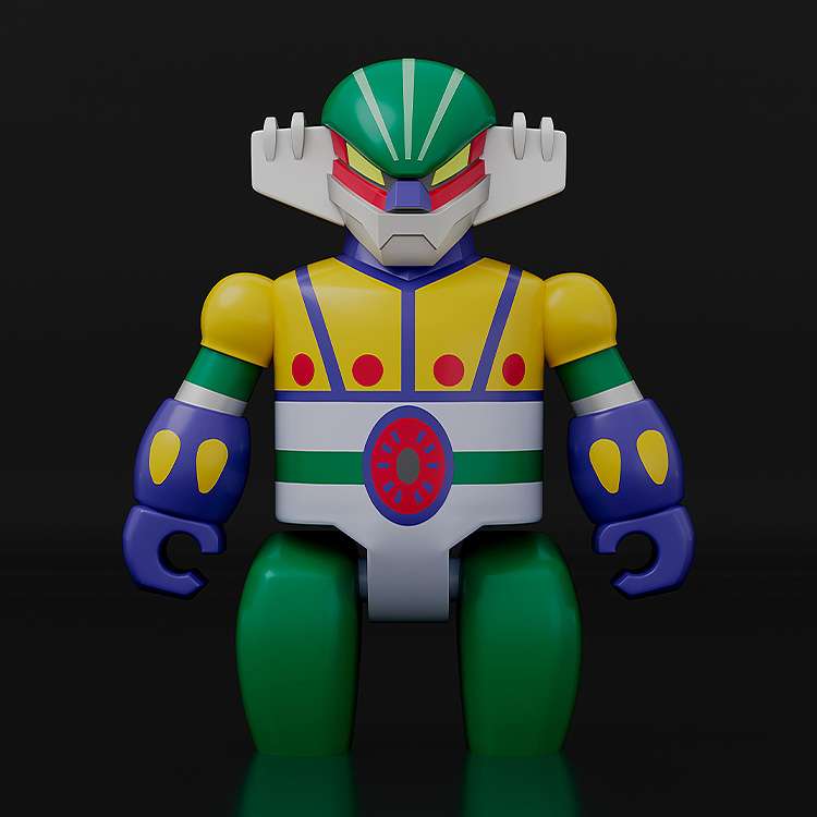 Stål jeeg brickroid mini figur
