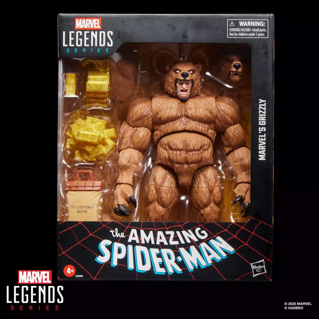 Marvel Legends Spider-Man Grizzly Action Figur