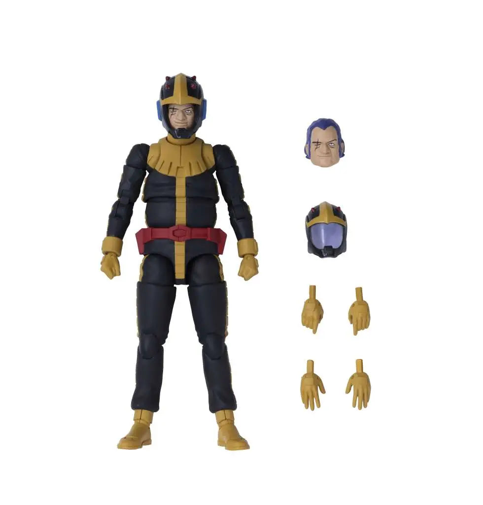 Mobildräkt Gundam Zeonfurstendömetet Black Tri-Stars Mash Normaldräkt Ver G.M.G. Kollektion 15 Actionfigur