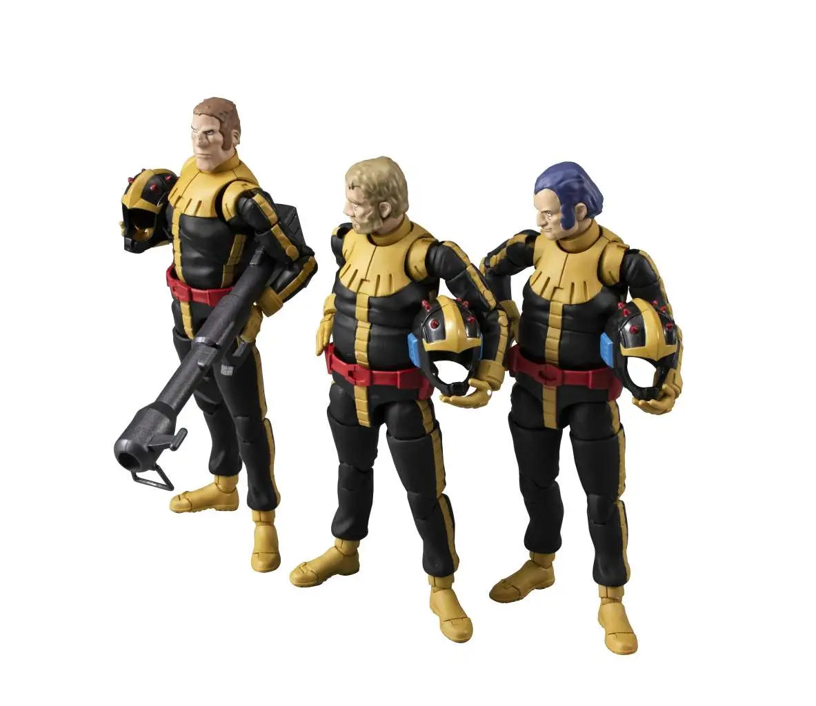 Mobile Suit Gundam Principality Of Zeon Jet Stream Attack G.m.g. Collection Ex With Gift Action Fifure