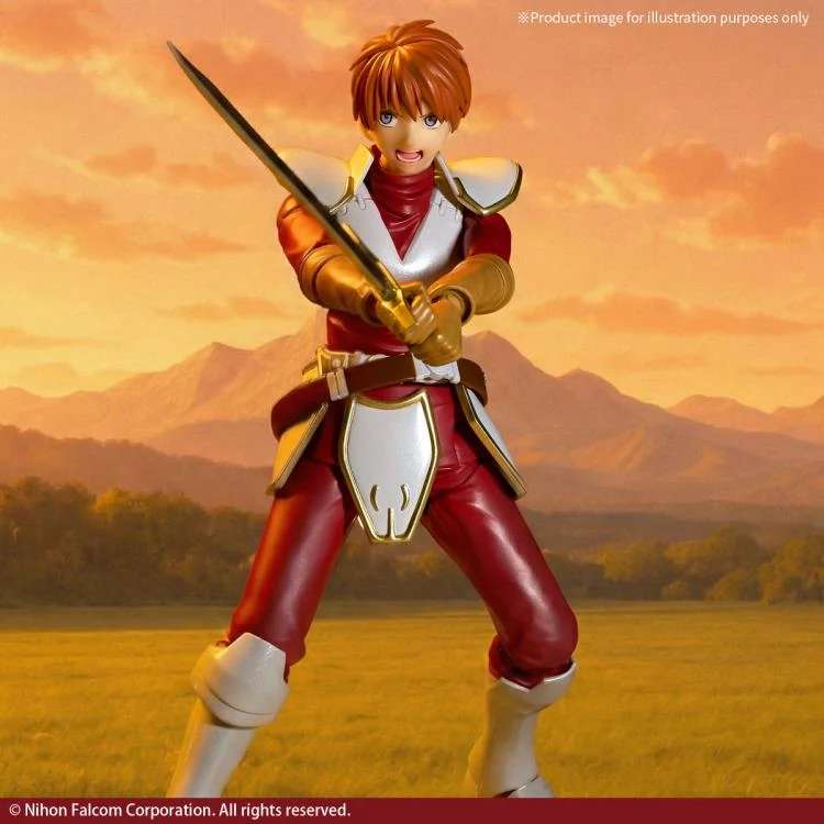 Revoltech Ys 1° & 2° Chronicles Adol Christin Action Figur