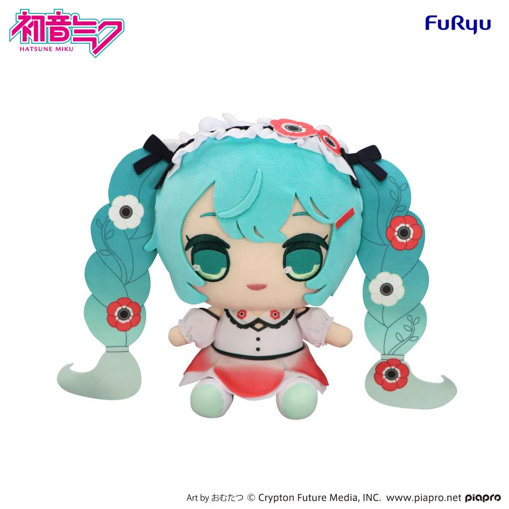 Hatsune Miku Anemone Kyurumaru Stort Gosedjur