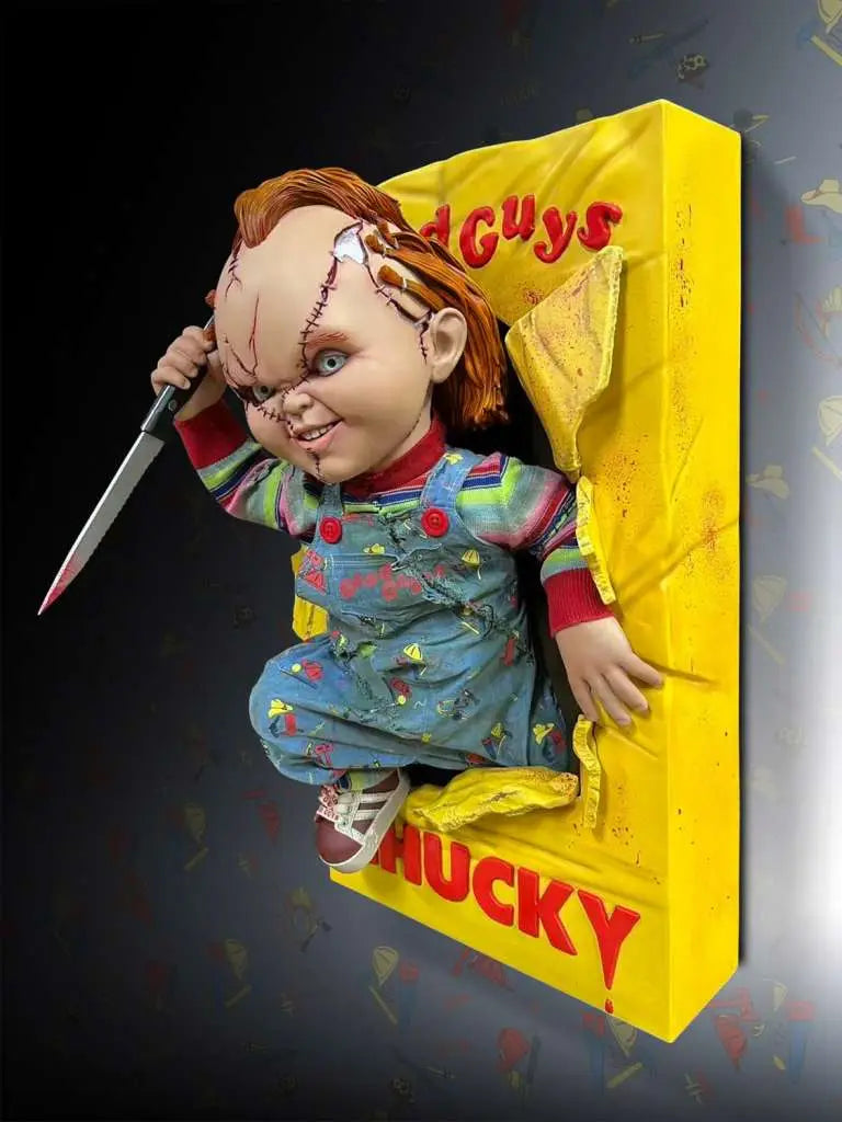 Bride Of Chucky - Chucky Halvstor Väggskulptur