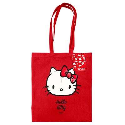 Sanrio hello kitty ritad tygväska