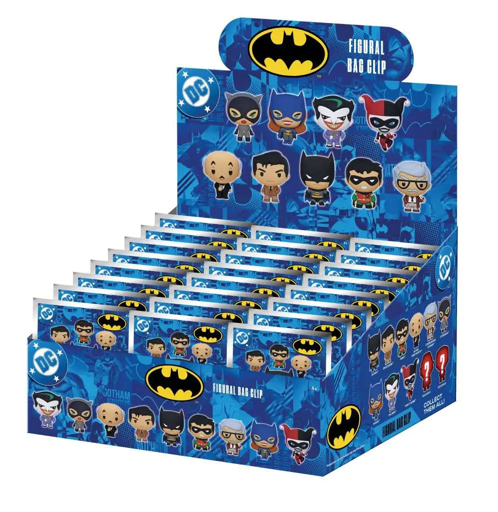 Batman Animerad Väskeclip Blindbox Display (24)