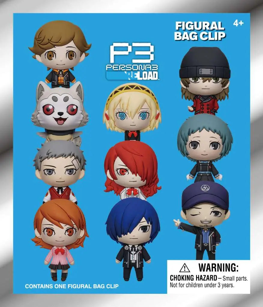 Persona 3 Reload Bag Clip Blind Box Display (24)