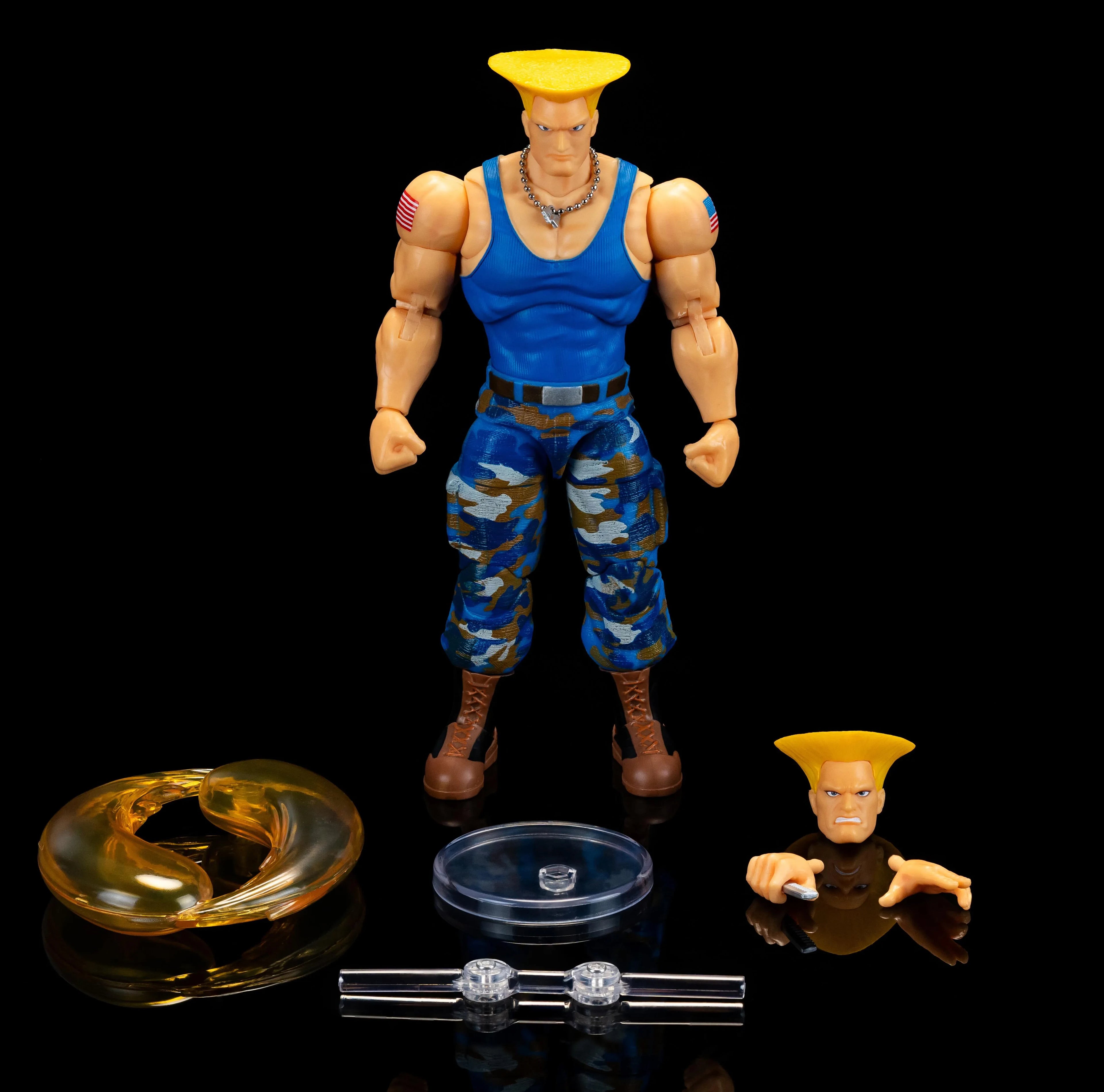 Street Fighter 2: Guile Player 2 Variant – Begränsad Upplaga Lyxig Actionfigur Skala 1:12