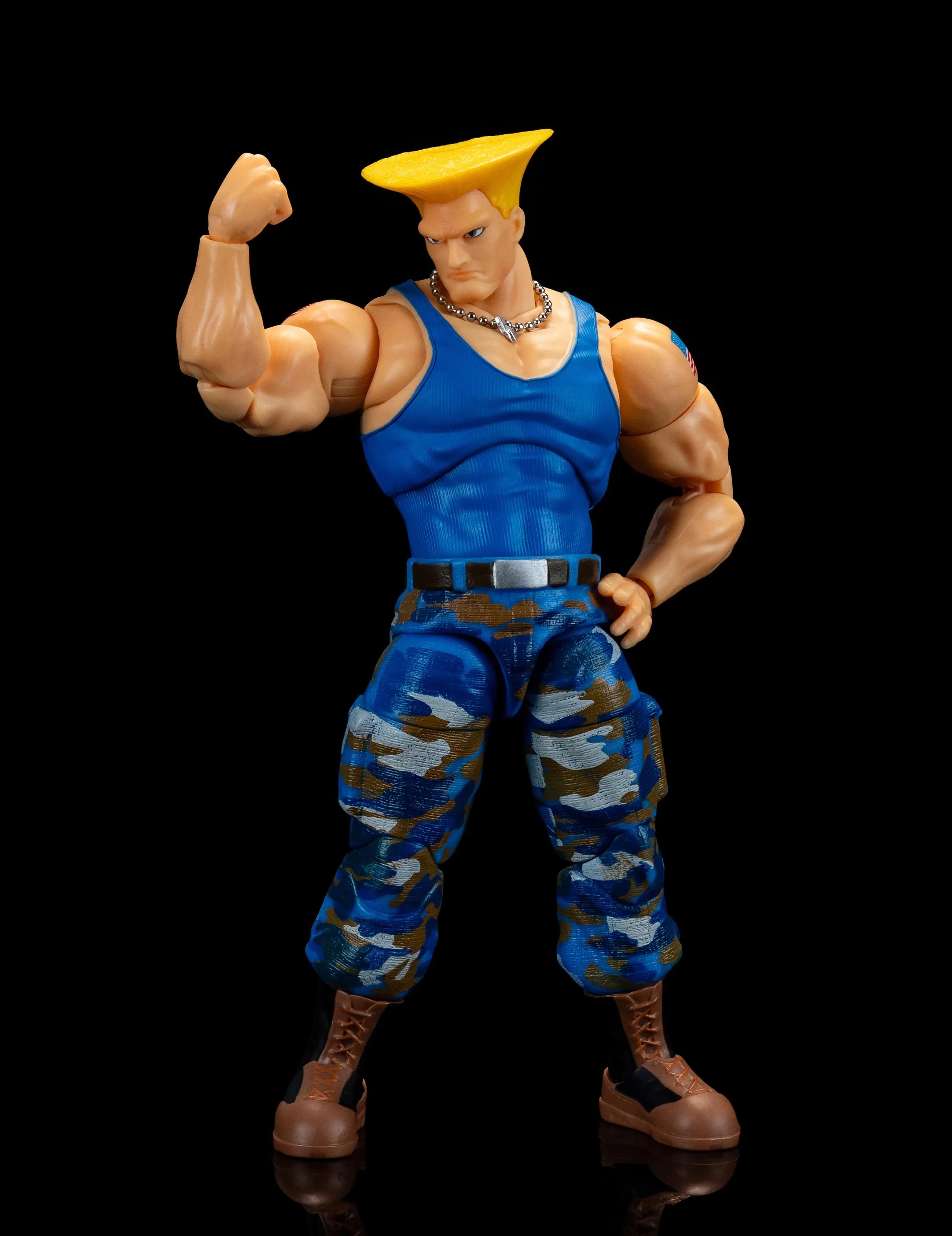 Street Fighter 2: Guile Player 2 Variant – Begränsad Upplaga Lyxig Actionfigur Skala 1:12