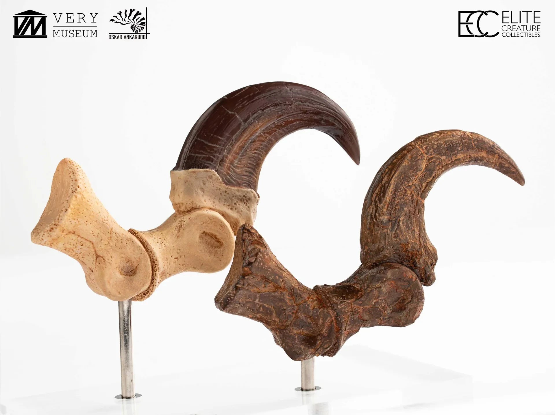 Jurassic Park Velociraptorens Fotklor och Fossilklor‑set