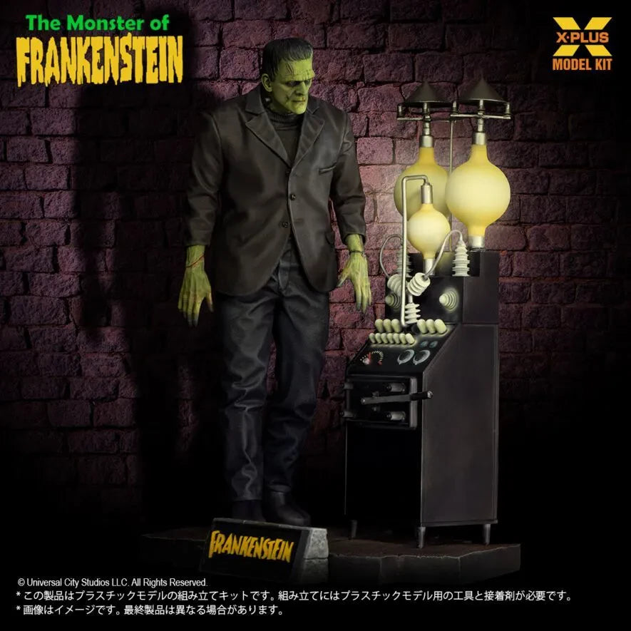 Frankenstein-monstret 1/8-skala plastmodellkit