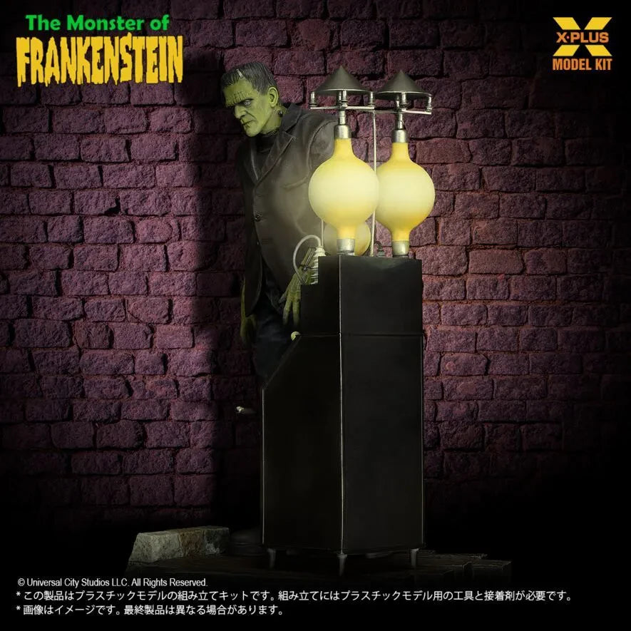 Frankenstein-monstret 1/8-skala plastmodellkit