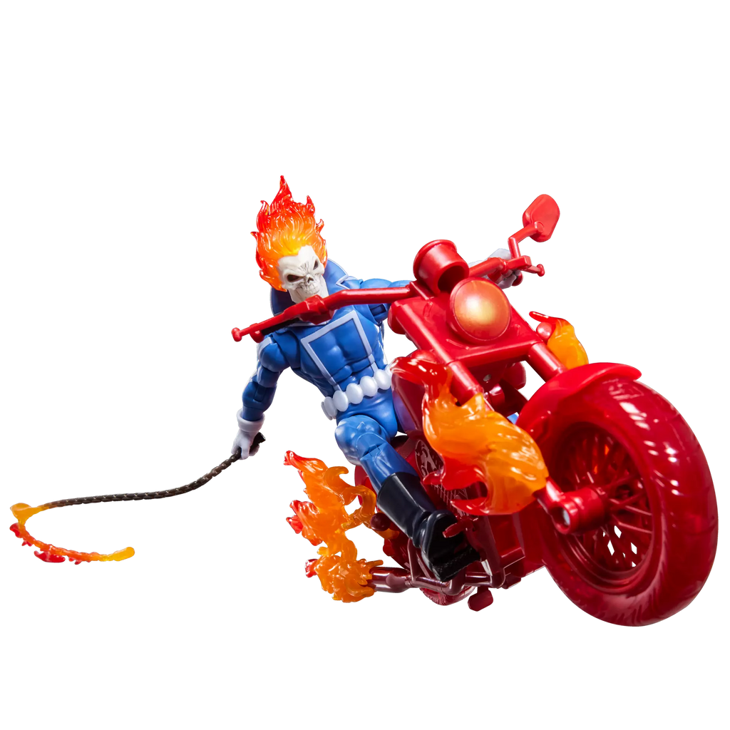 Marvel Legends Ghost Rider Johnny Blaze with Motorcycle Action Figure