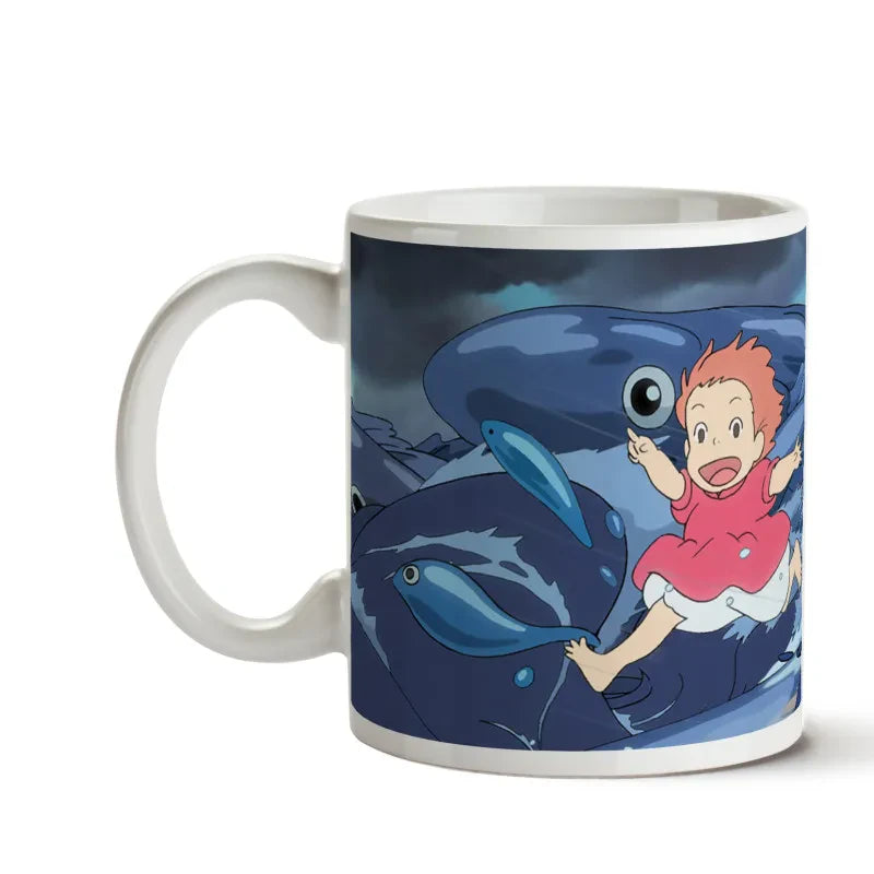 Ponyo On The Cliff By The Sea Mug