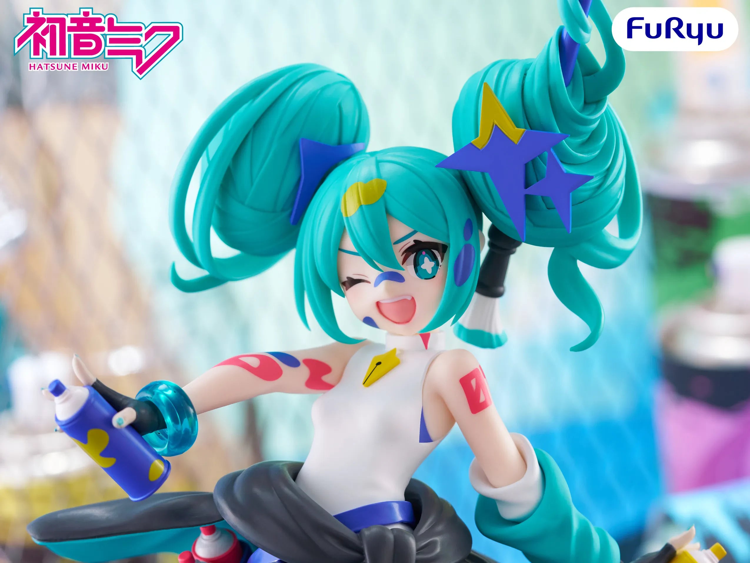 Hatsune Miku Paint Girl Another Color Muchute Figur