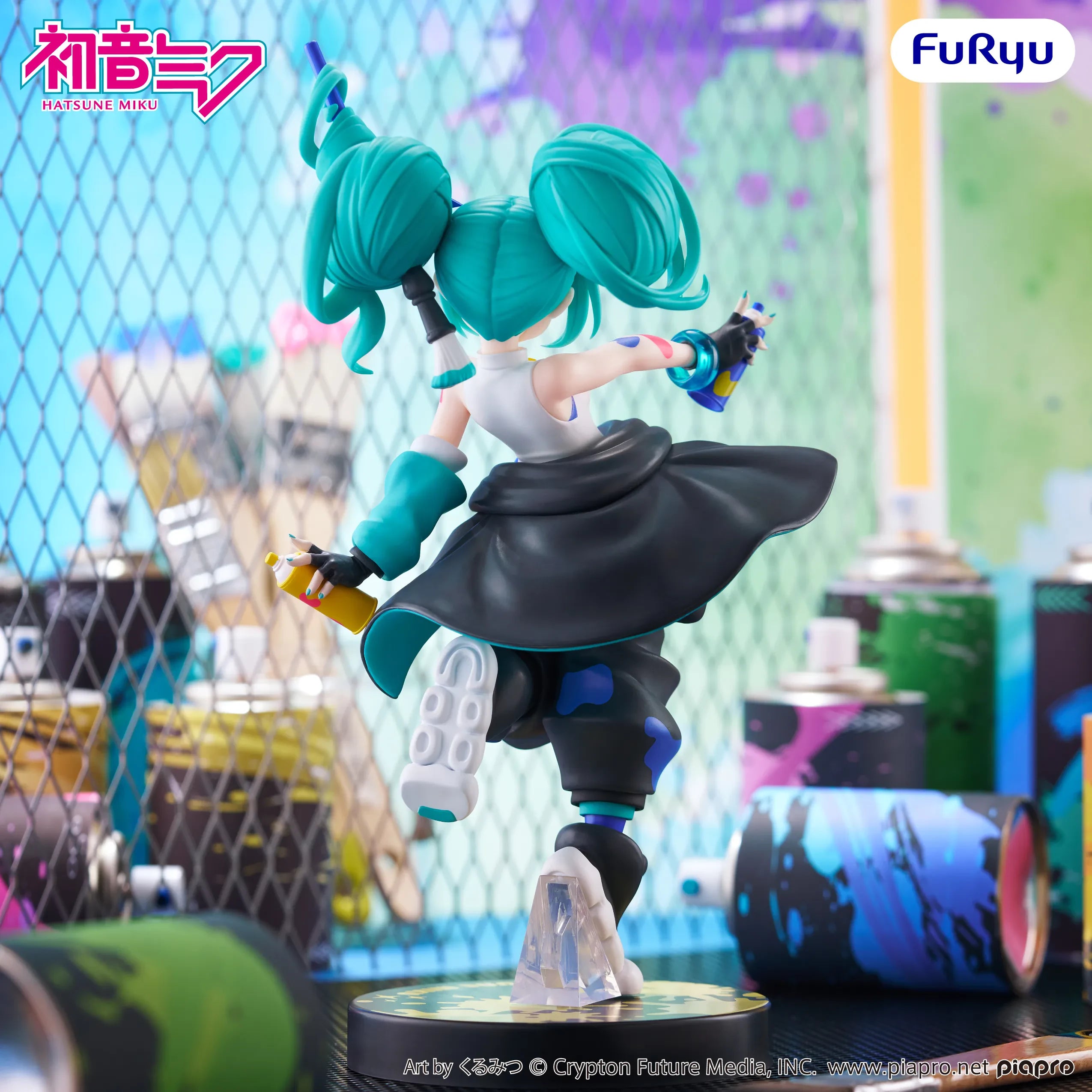 Hatsune Miku Paint Girl Another Color Muchute Figur