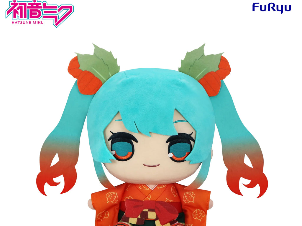 Hatsune Miku Blomsterfe Vinterkörsbär Kyurumaru Stort Gosedjur