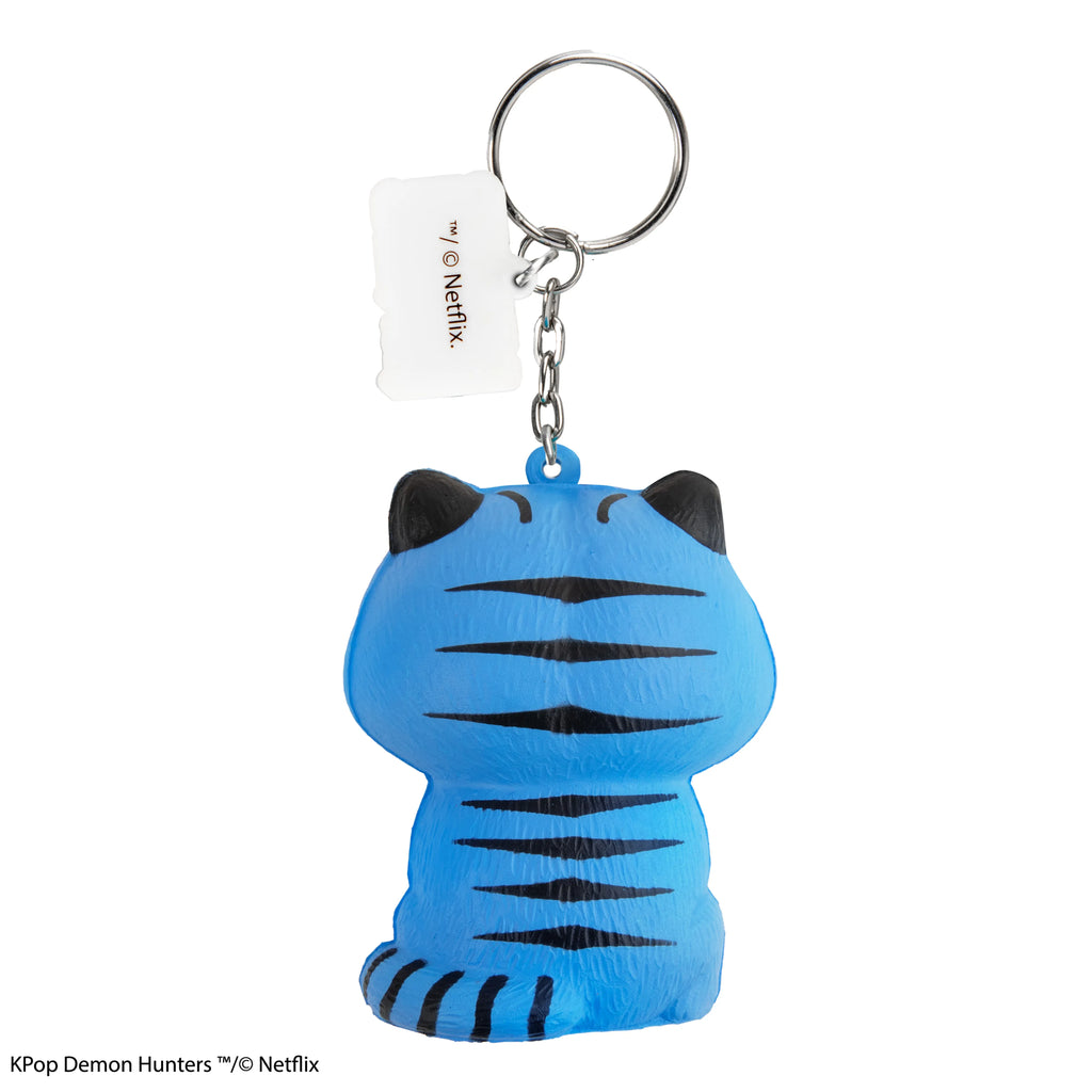 K-pop Demon Hunter Derpy Tiger Plush Keychain