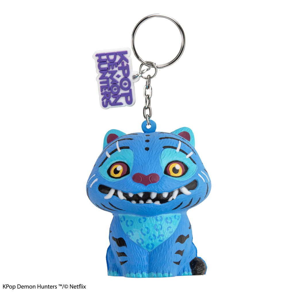 K-pop Demon Hunter Derpy Tiger Plush Keychain