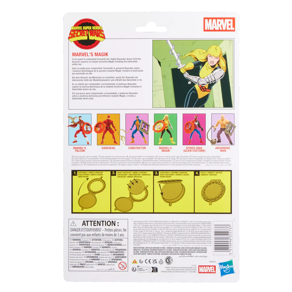 Marvel Legends Secret Wars Magik Actionfigur