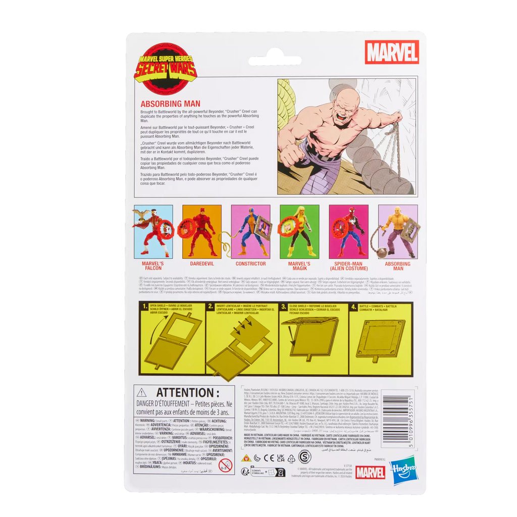 Marvel Legends Secret Wars Absorbing Man Action Figure