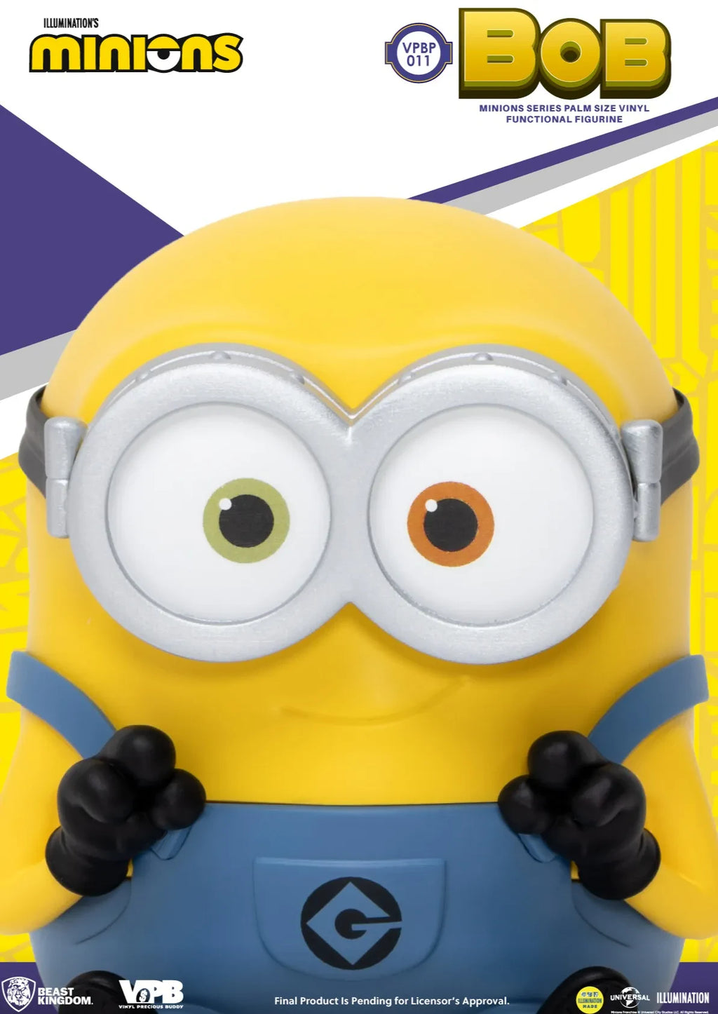 Minions Bob – sparbössa i vinyl, handflatestorleksserie