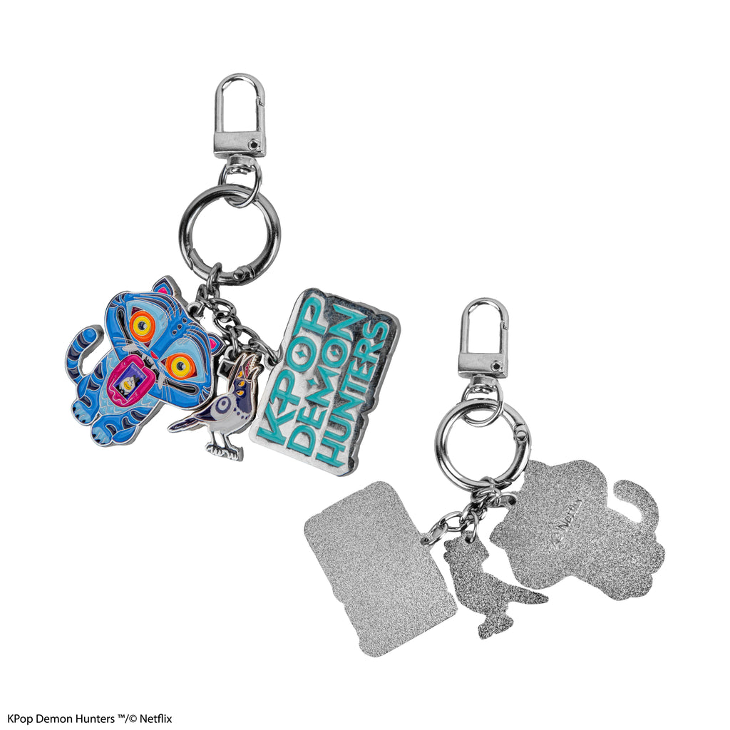 KPop Demon Hunters Derpy & Sussie Charms Keychain