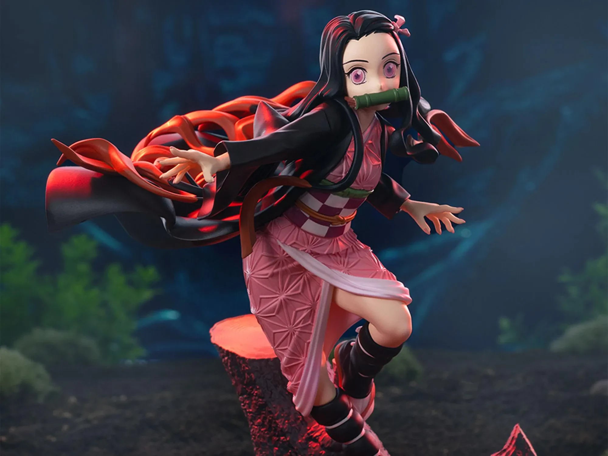 Demon Slayer Nezuko Kamado Xross Link Figur Återutgåva