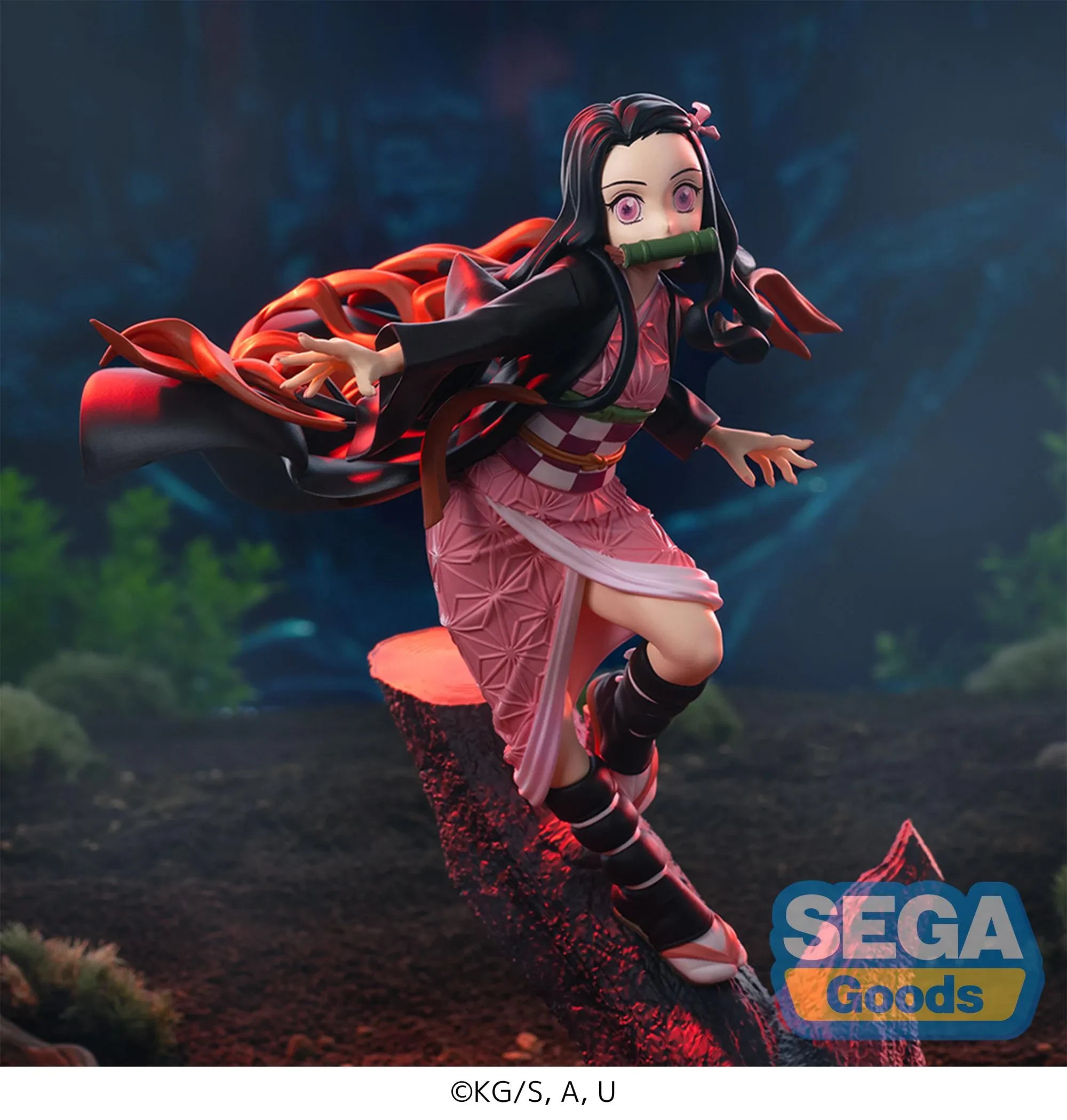 Demon Slayer Nezuko Kamado Xross Link Figur Återutgåva
