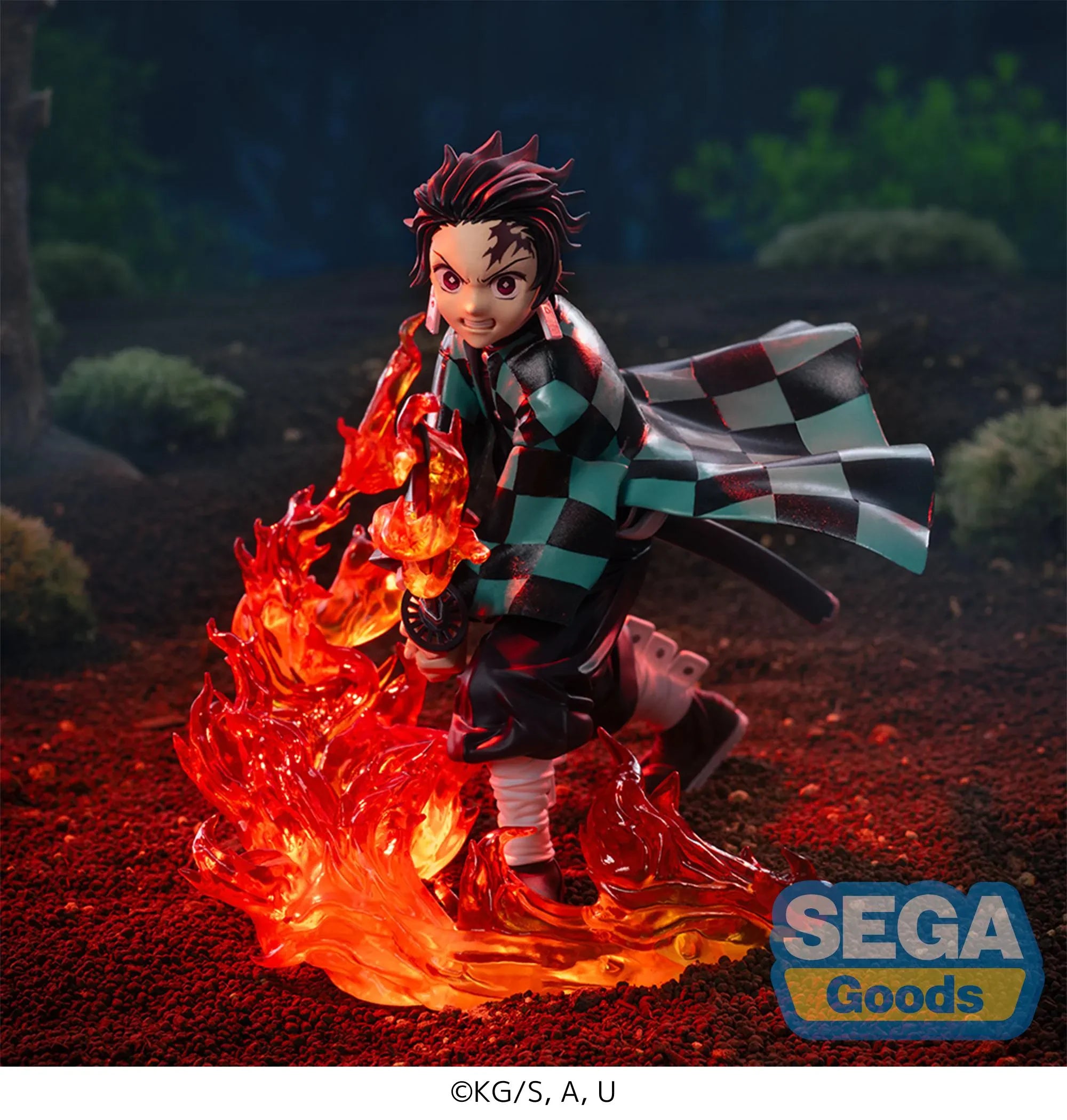 Demon Slayer Tanjiro Kamado Xross Link Animefigur Återutgåva