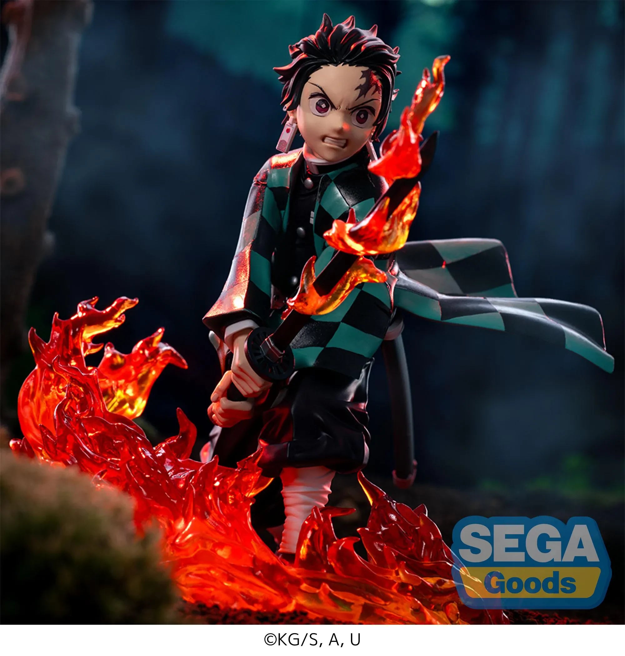 Demon Slayer Tanjiro Kamado Xross Link Animefigur Återutgåva