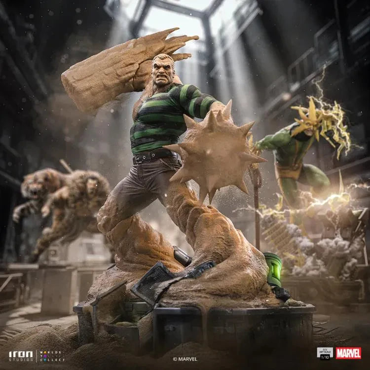 Spider-man mot Skurkar Sandman 1/10 Figur