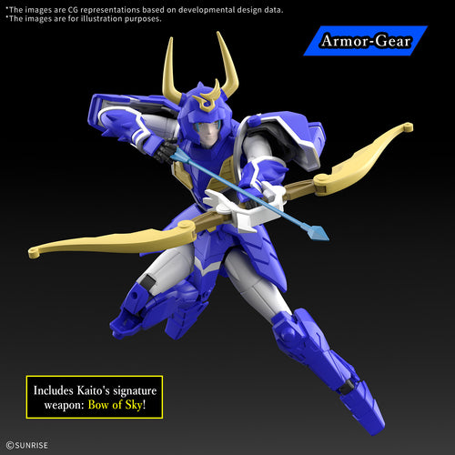 30mf Yoroi-shinden samurajtrupper Kaito av himlen