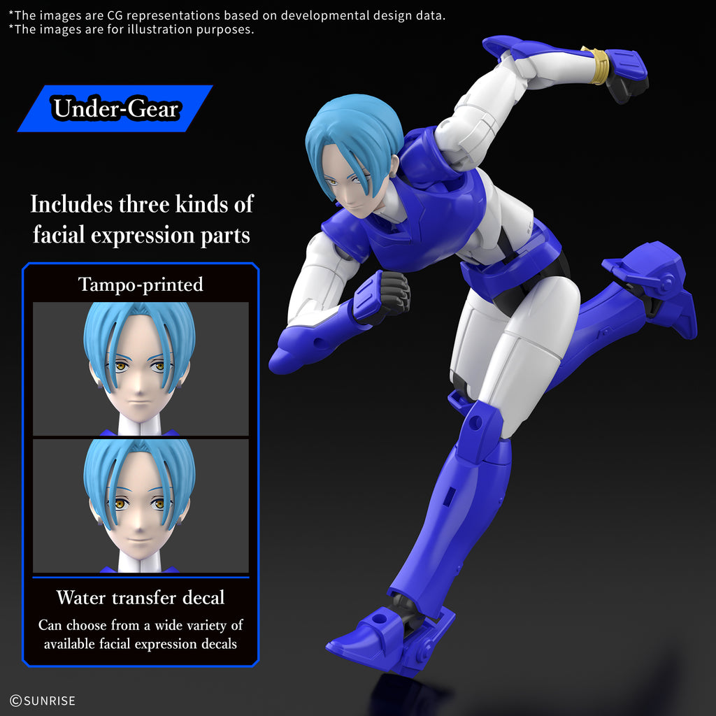 30mf Yoroi-shinden samurajtrupper Kaito av himlen