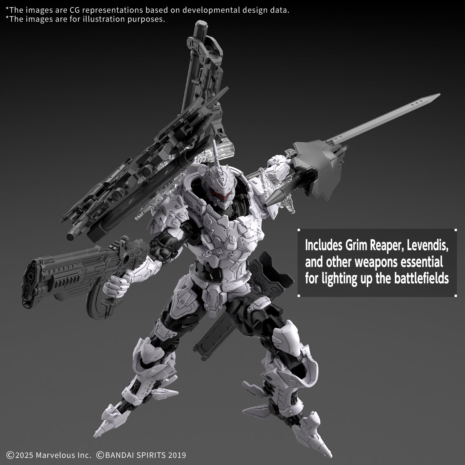 30mm Daemon X Machina Ts Bahamut