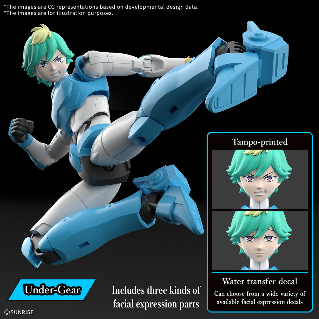 30mf Yoroi-shinden Samurajkämpar Musashi från vattnet