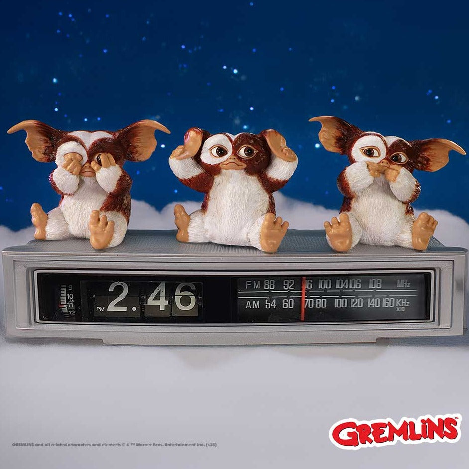 Gremlinns tre vise Gizmo-figursats