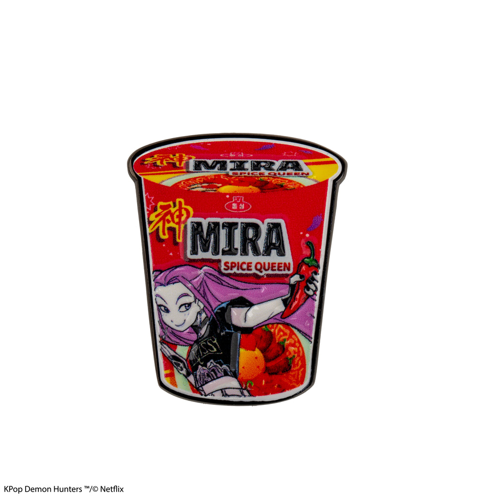 K-pop Demon Hunter Mira Spice Queen Noodles Pin